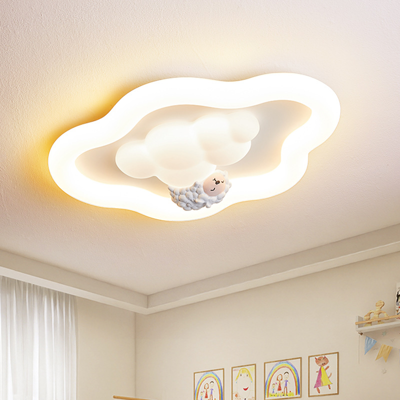 Fransız Kremalı Bulut Tavan La - Baby Nursery Light Fixture incelemesi ve fiyatı