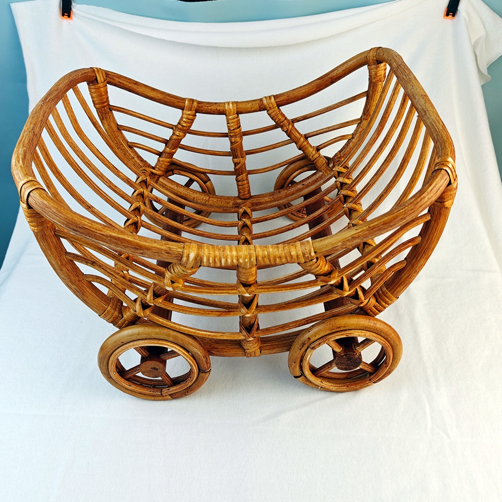Orijinal bebek Rattan sepeti s - Baby Nursery Trolley incelemesi ve fiyatı